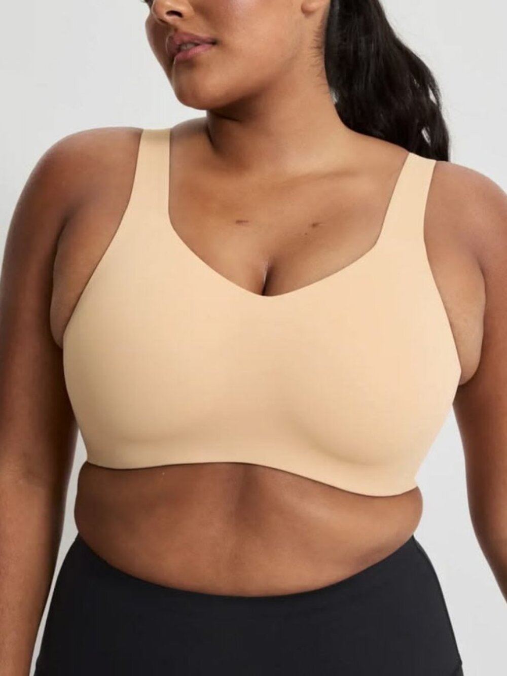 NWT Knix Women's Catalyst Sports Bra in Warm Sand Tan Size 5